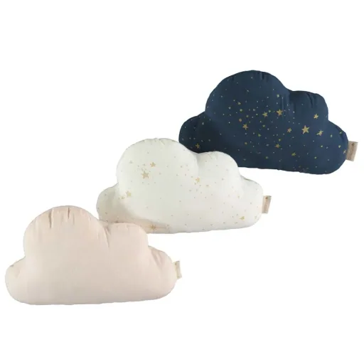 Nobodinoz Wolkenkissen goldene Sterne natur
