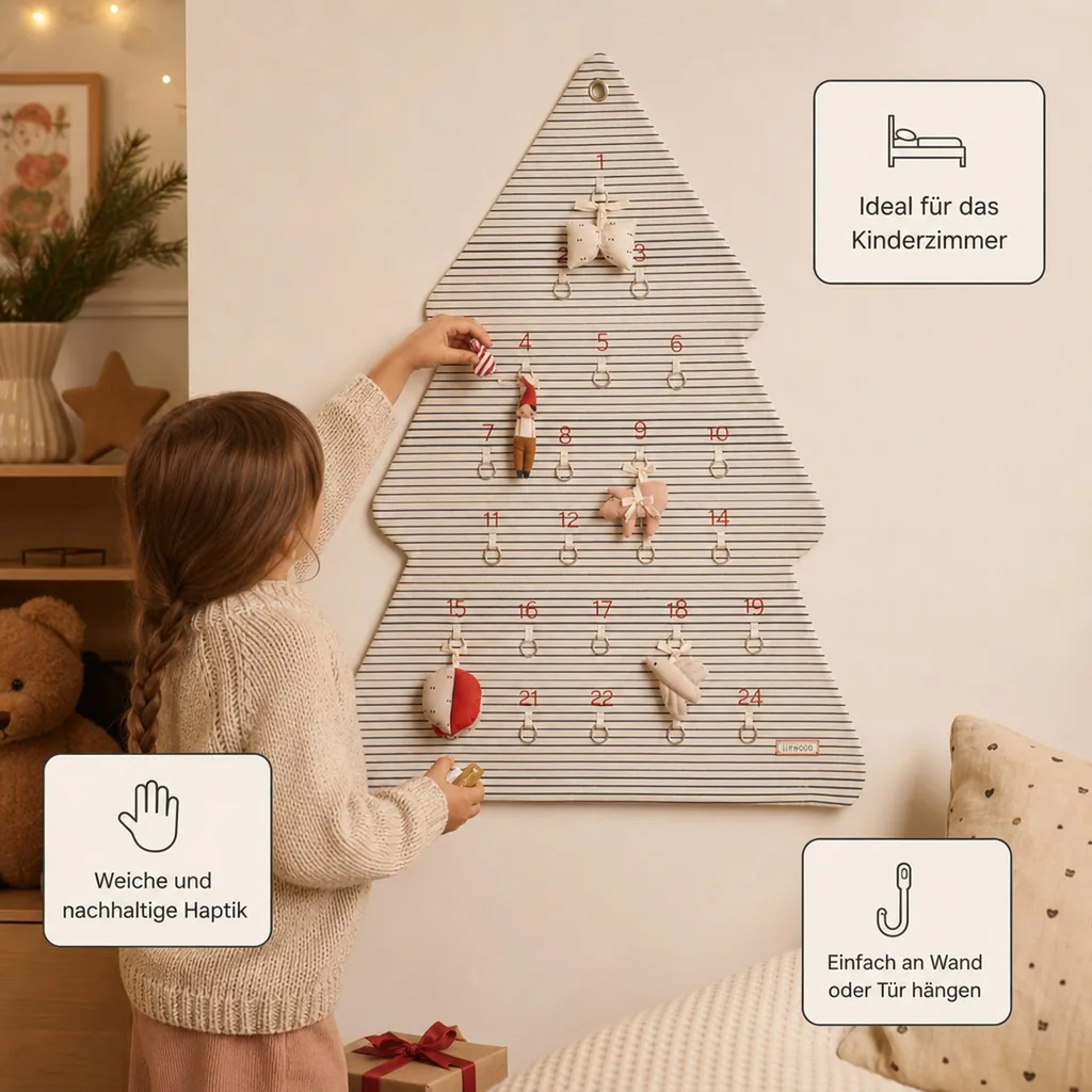 Liewood Weihnachtskalender, Weihnachts-Adventskalender, Kalender Weihnachten - Natalie
