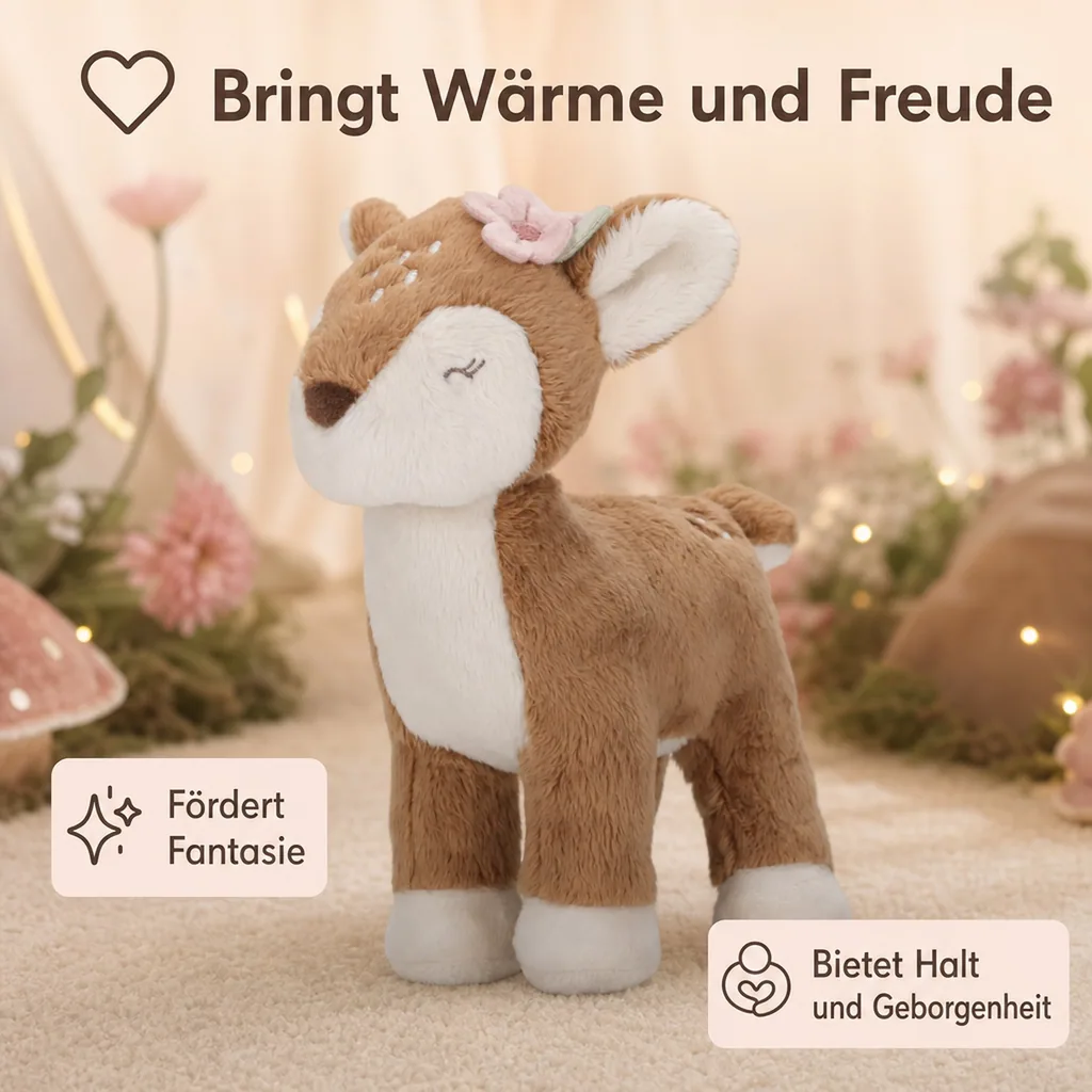 Little Dutch Kuscheltier Hirsch, Plüschtiere - Fairy Garden