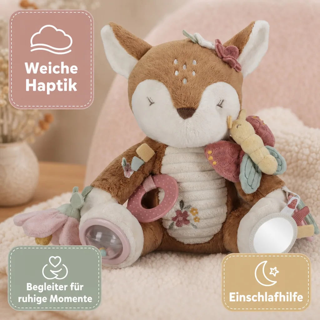 Little Dutch Kuscheltier Hirsch, Plüschtiere - Activitäten, Fairy Garden