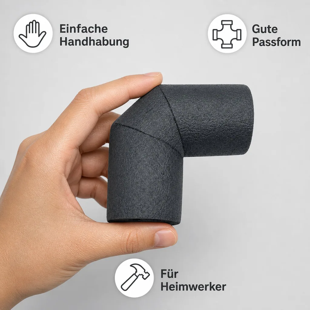 Selbstklebender Isolierbogen Ø 28 mm x 13 mm