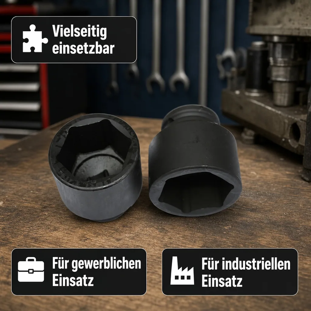 Nuss 3/4 Zoll, SW36, Schlagschraubernuss, Kraftnuss, 58mm