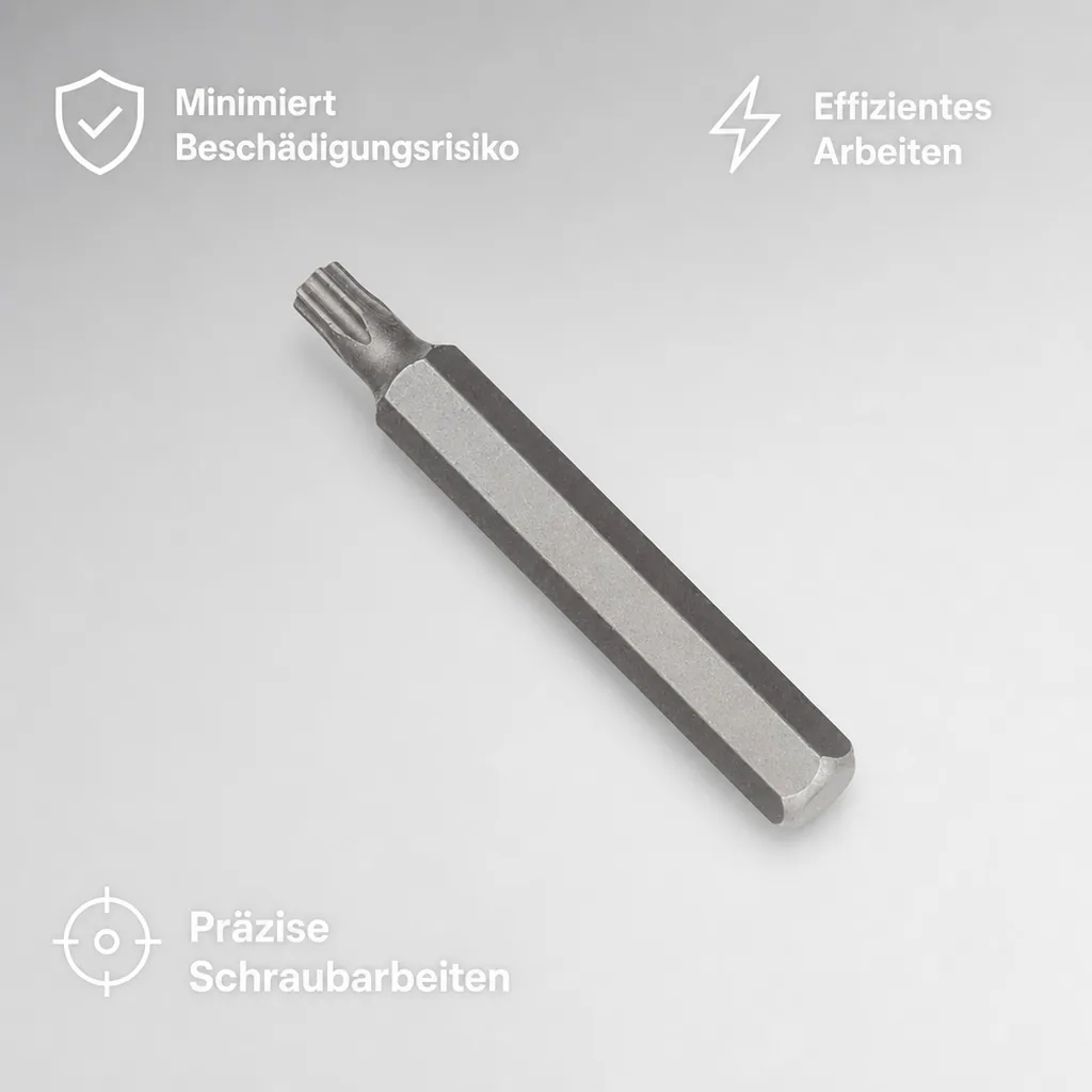 Innensechskant T25, 75mm, Hex Innensechskant Bit, S2 Stahl