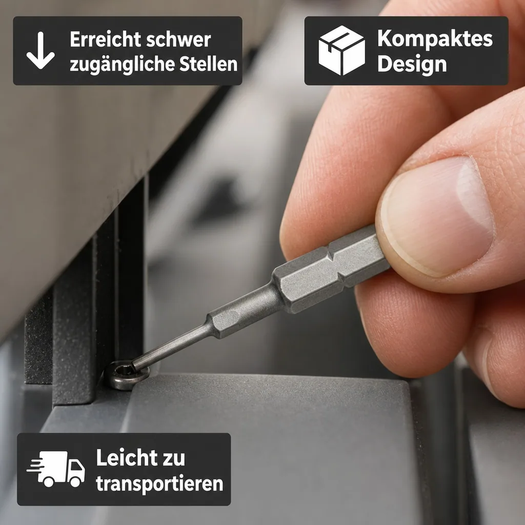 Innensechskant 2,5 mm, Innensechskant, L=25mm, S2 Stahl