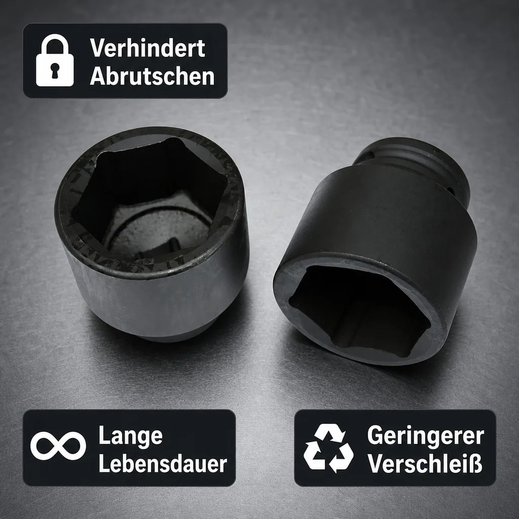 3 4 zoll Nuss, Schlagschraubernuss, Cr-Mo SW 29, 52mm