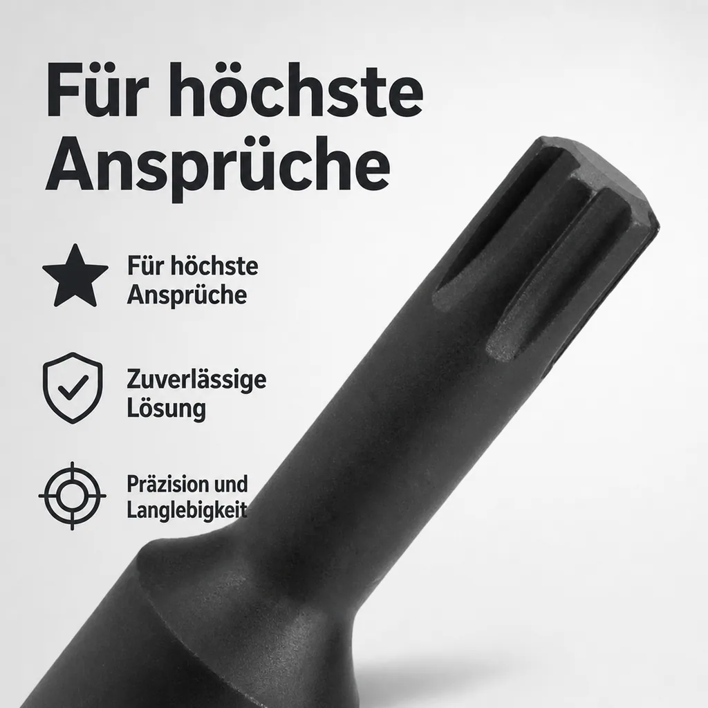 Ribe Nuss, Schlagschrauber Nuss 1/2 Zoll, RM6, Cr-Mo, 60mm lang