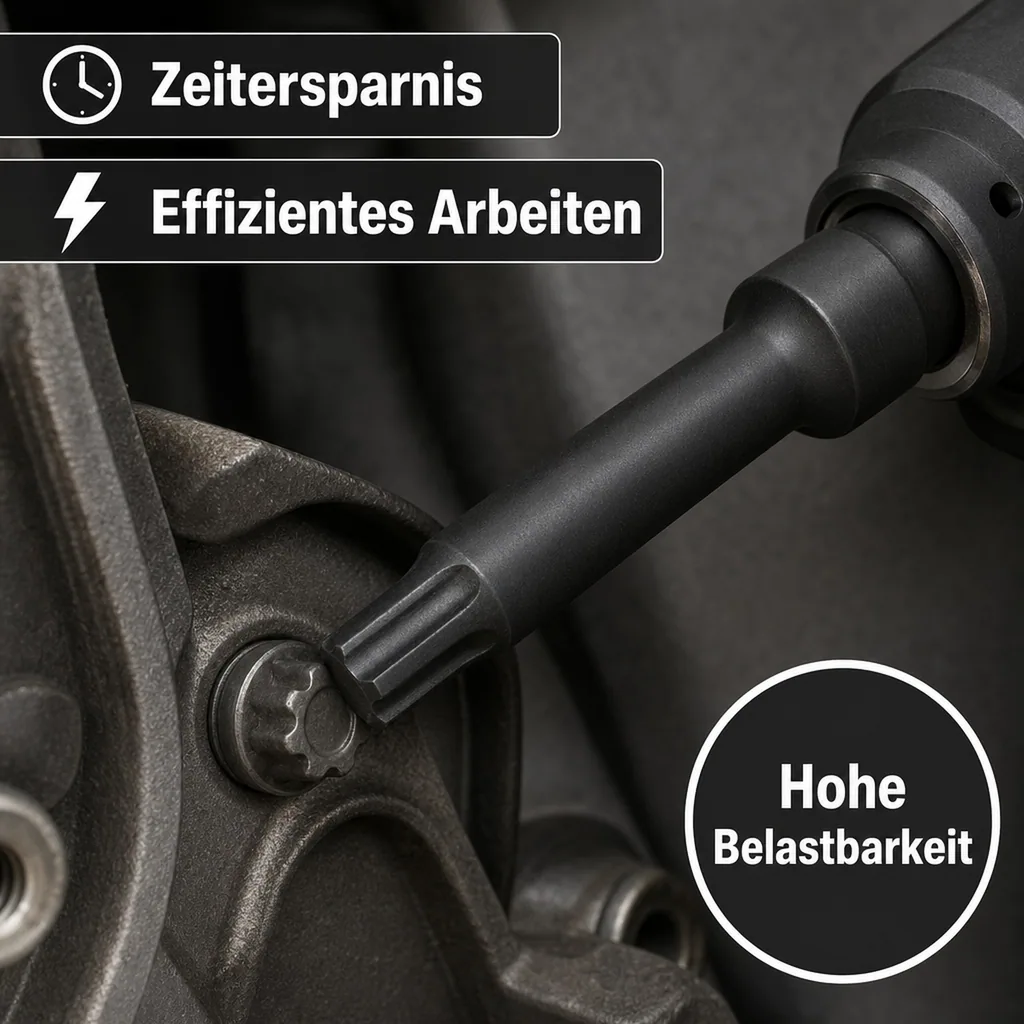 Ribe Nuss, Schlagschrauber Nuss 1/2 Zoll, RM6, Cr-Mo, 60mm lang