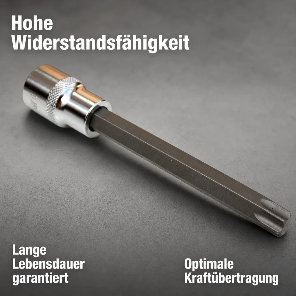 Innensechskant Nuss T30, 1/2 Zoll, Steckschlüssel, S2 Stahl