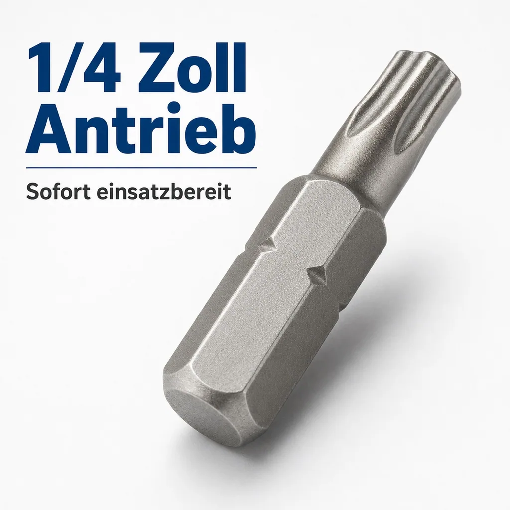 Innensechskant Bit T40, 30mm, S2 Stahl, Werkzeug