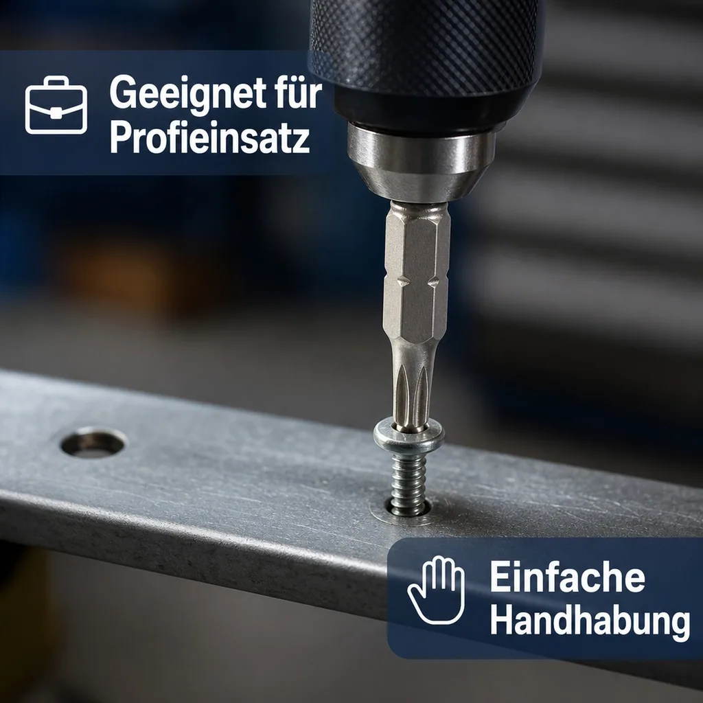 TT30 Bit, Innensechskant Bit mit Bohrung, 1/4 Zoll, L=30mm