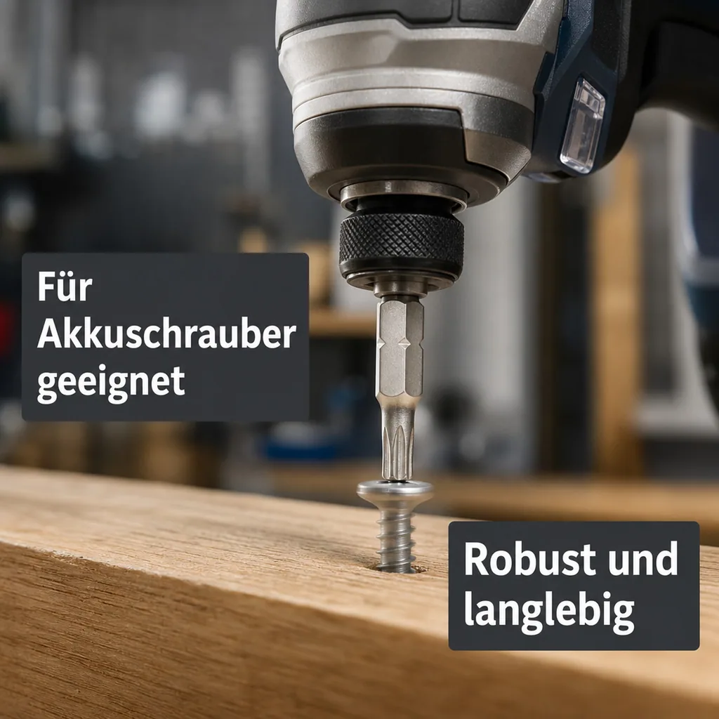 TT30 Bit, Innensechskant Bit mit Bohrung, 1/4 Zoll, L=30mm