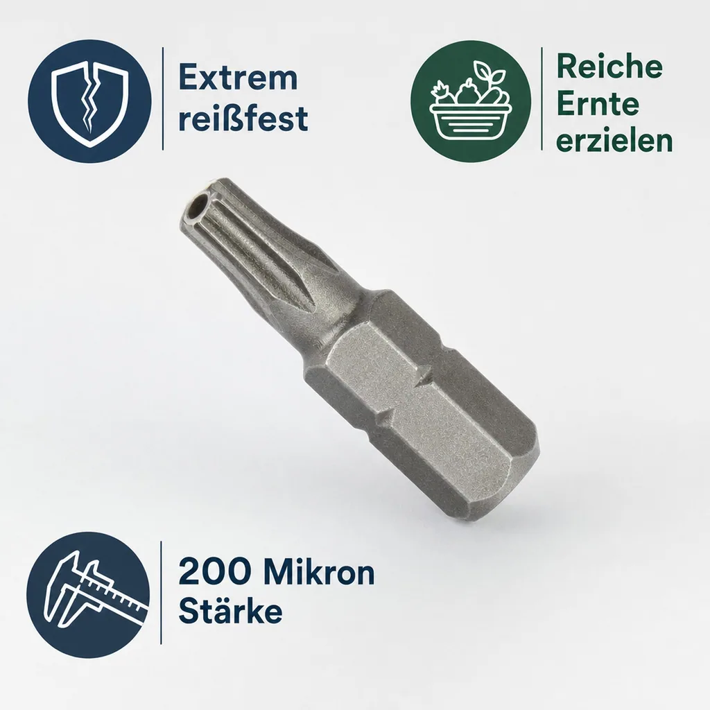 TT40 Bit, Innensechskant Bit mit Loch, 1/4 Zoll, 30mm