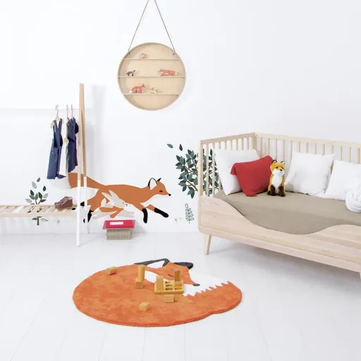 Lilipinso Wandsticker XL Fuchs und Hase im Wald