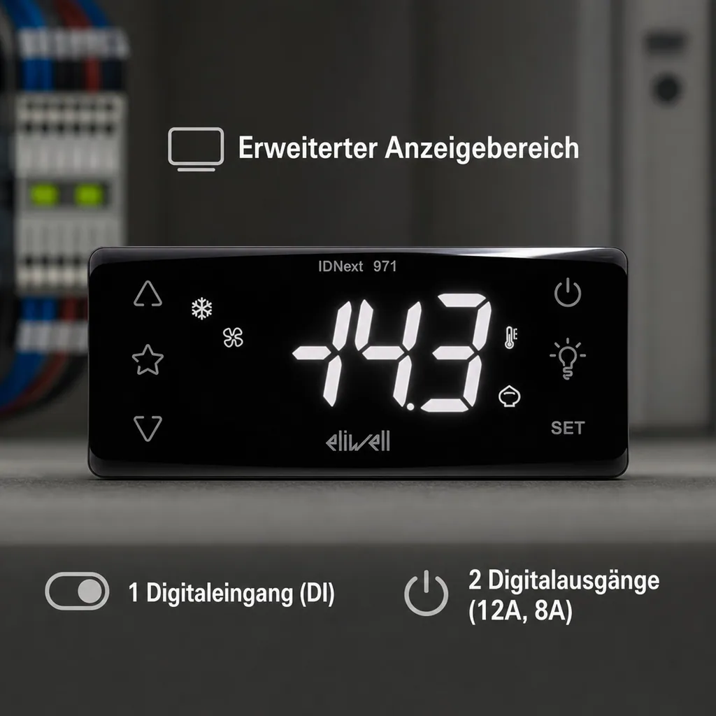 Digitalregler, kühlstellenregler - Eliwell IDNext 971 GER P NTC