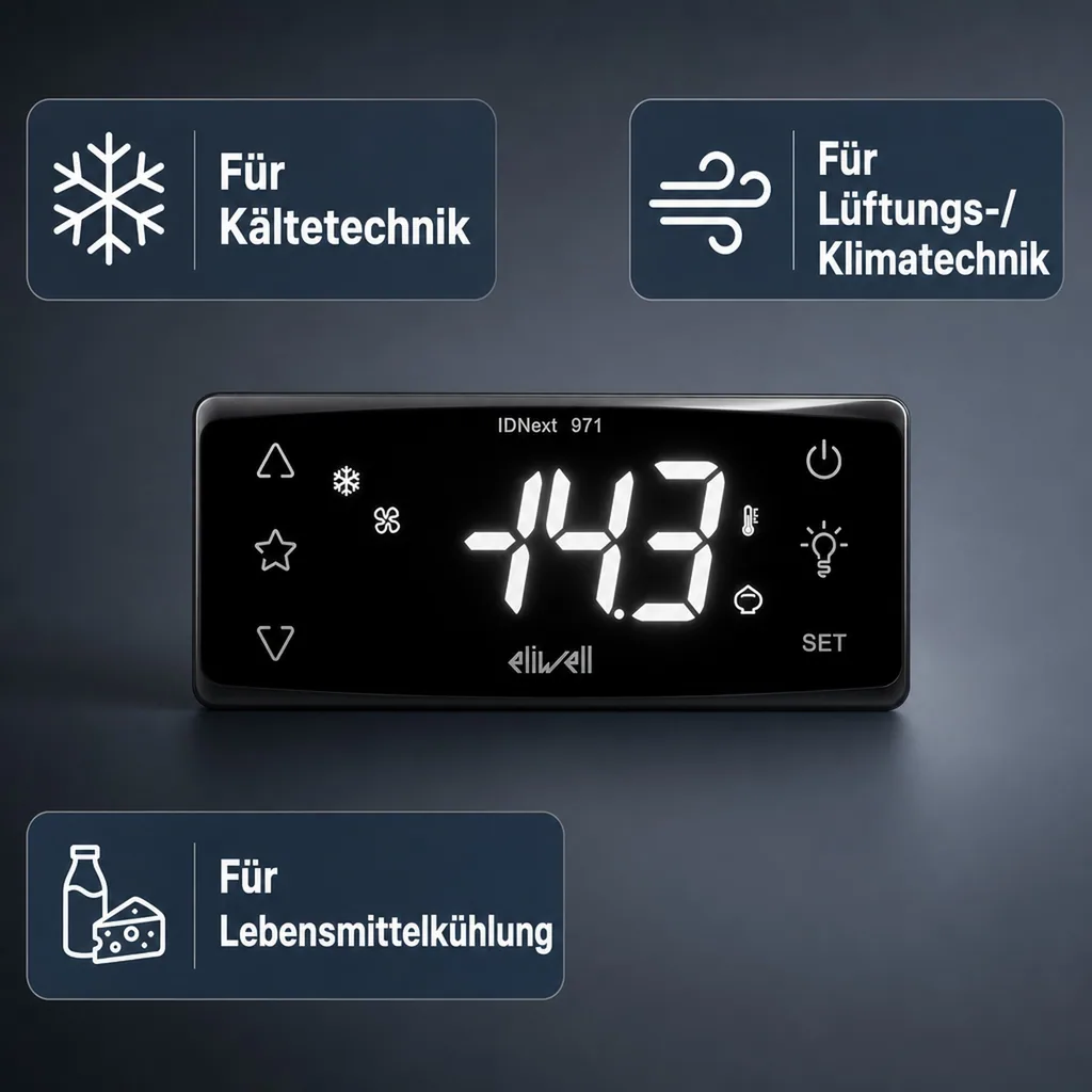 Digitalregler, kühlstellenregler - Eliwell IDNext 971 GER P NTC