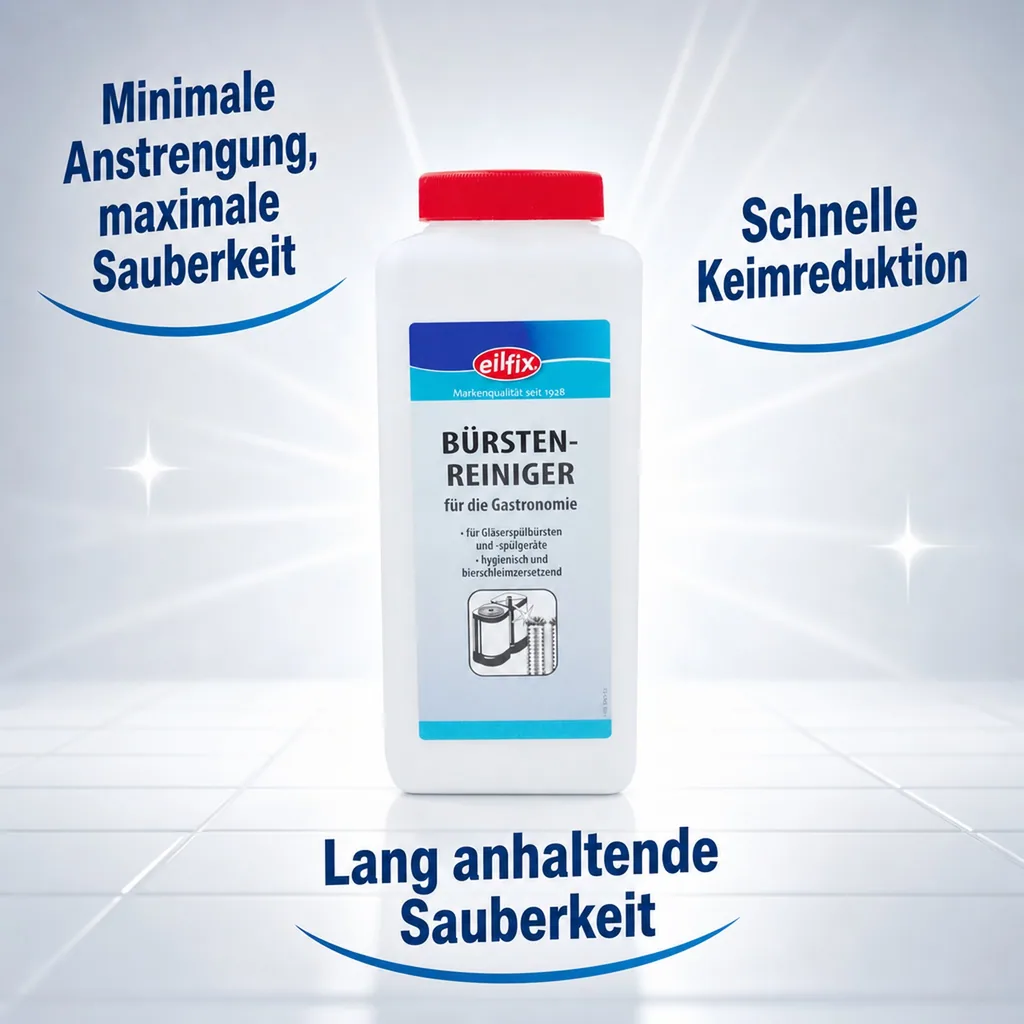Bürstenreiniger für Gläserspülgeräte, Gläserspülbürste - 1kg