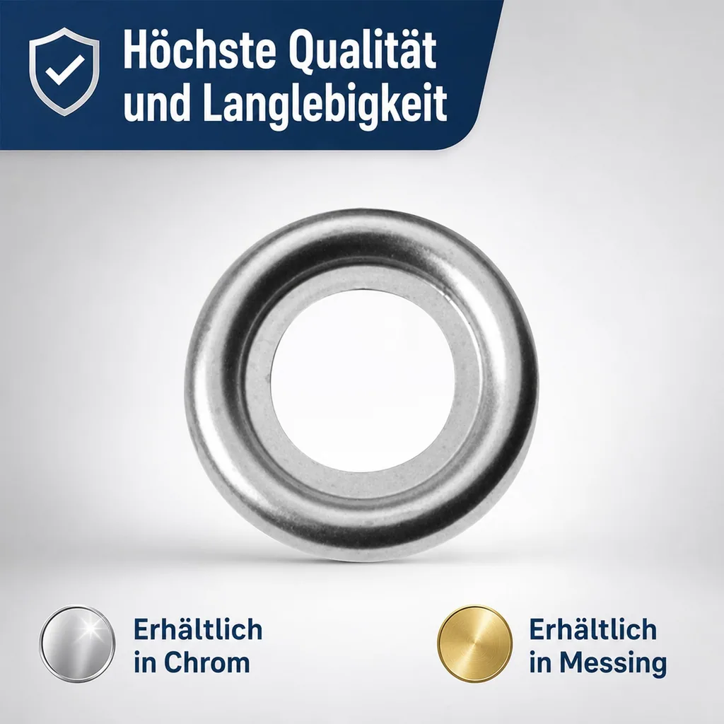 Schankhahn Rosette - Zapfhahn CNS