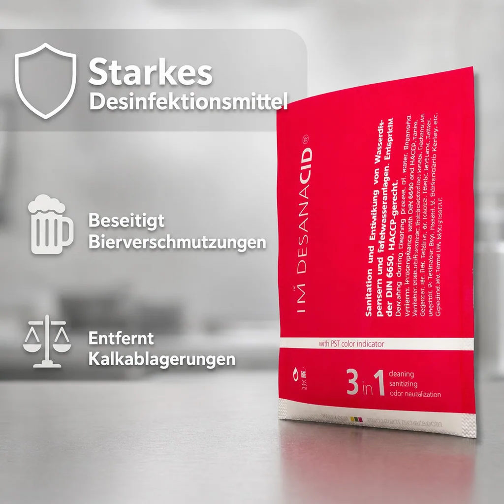 Desinfektionsmittel, Desinfektionsreiniger, Biozid - TM Desanacid°fp