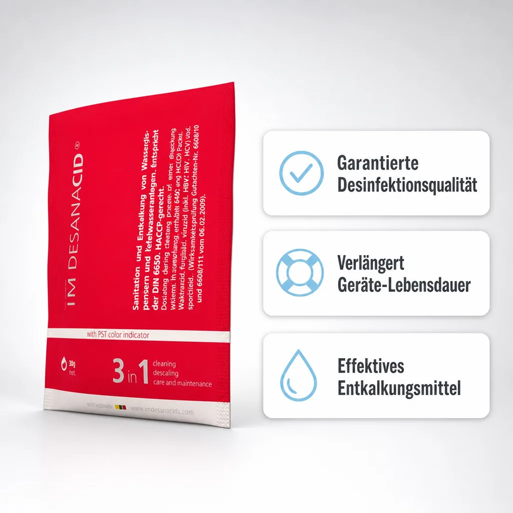 Desinfektionsmittel, Desinfektionsreiniger, Biozid - TM Desanacid°fp