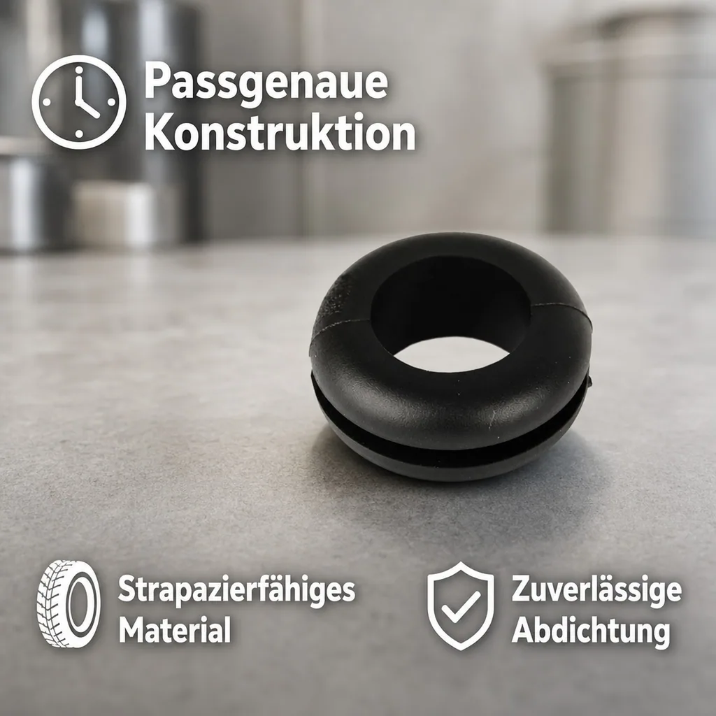Mostfass-Dichtungsgummi für Gärungseimer & DK 017.630.5 Verschlusskappe