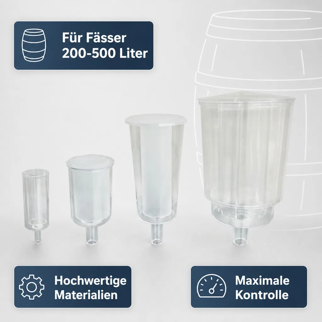 Gärspund DUPLEX 1A für Bierfässer bis 200 - 500 Liter