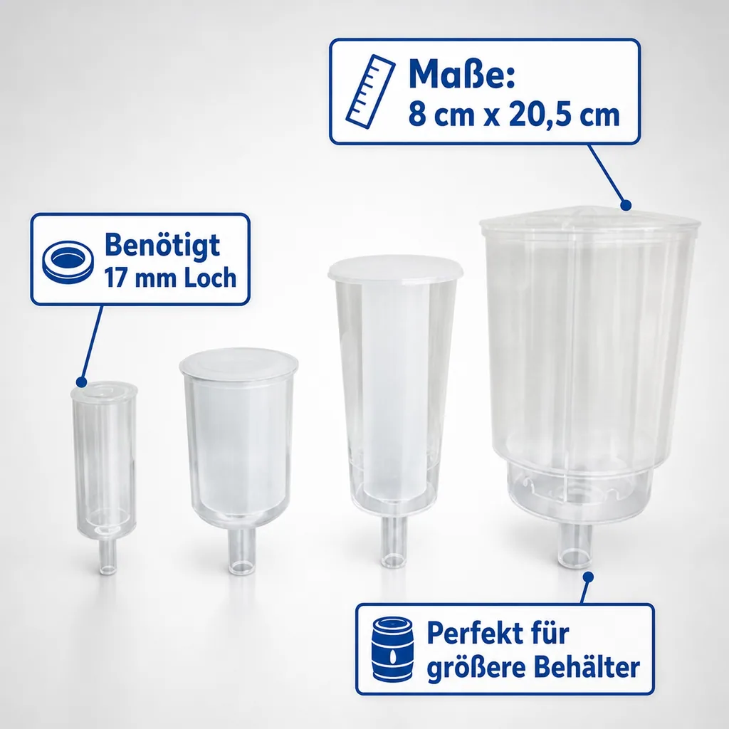 Gärspund DUPLEX 1A für Bierfässer bis 200 - 500 Liter