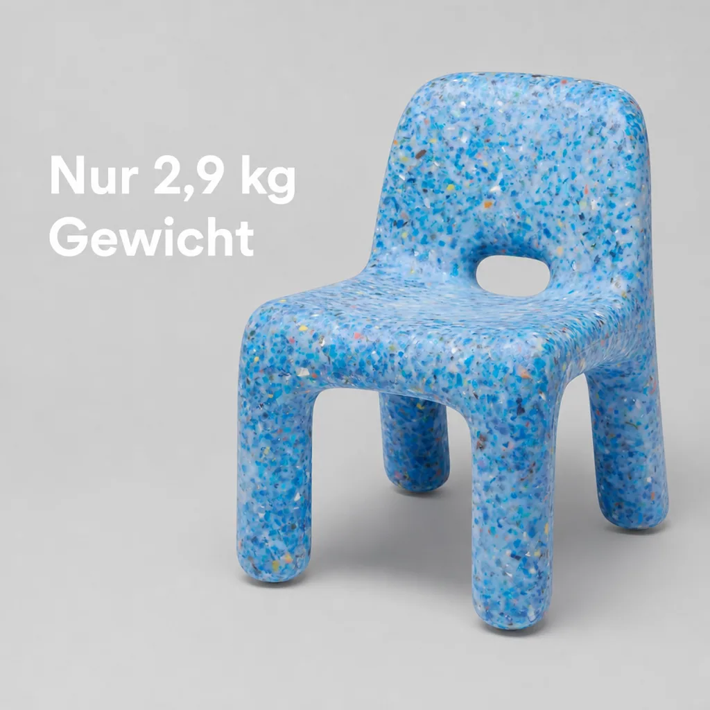 ecoBirdy Kinderstuhl - Charlie Chair Sky