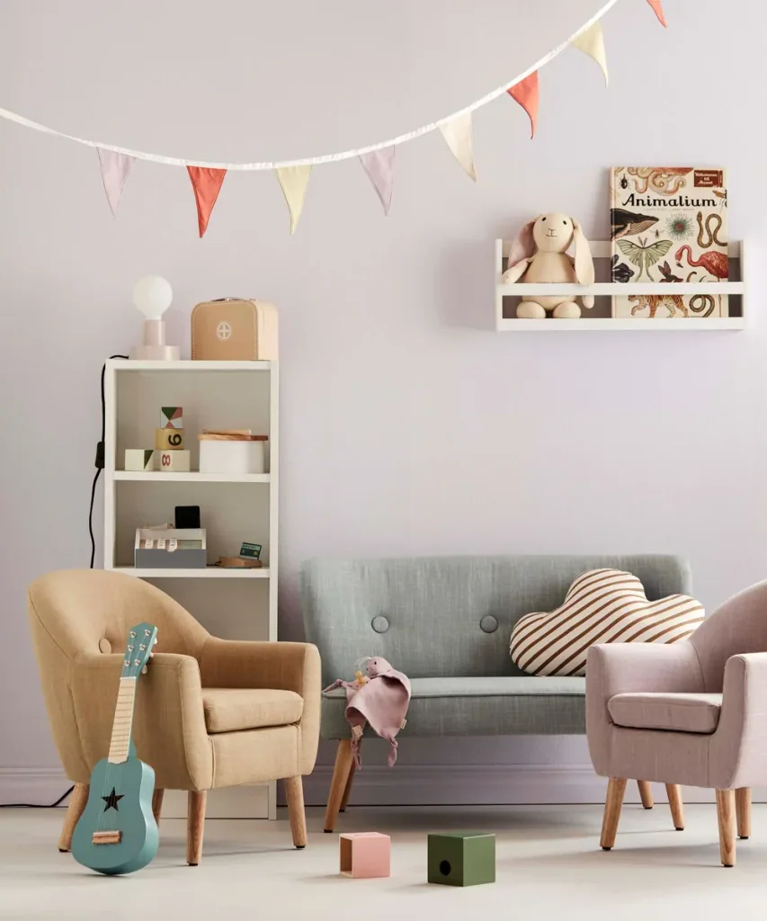 Kids Concept Kindersessel Chesterfield flieder