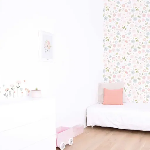 Lilipinso Poster Blumenstrauss rosa pastell