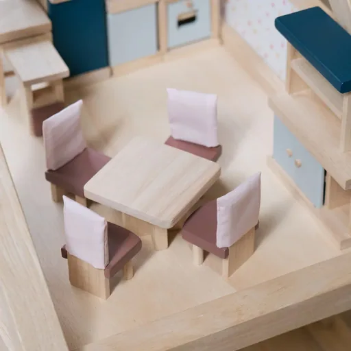 Plan Toys Esszimmer Orchard Zubehör für Puppenhaus