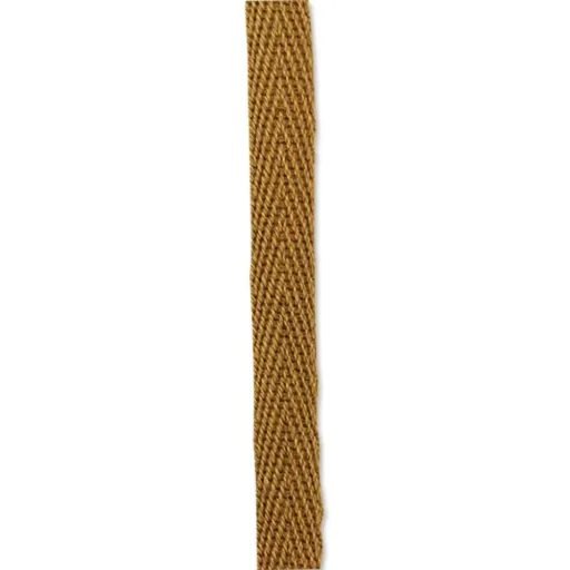 Ava & Yves Geschenkband Baumwolle bronze