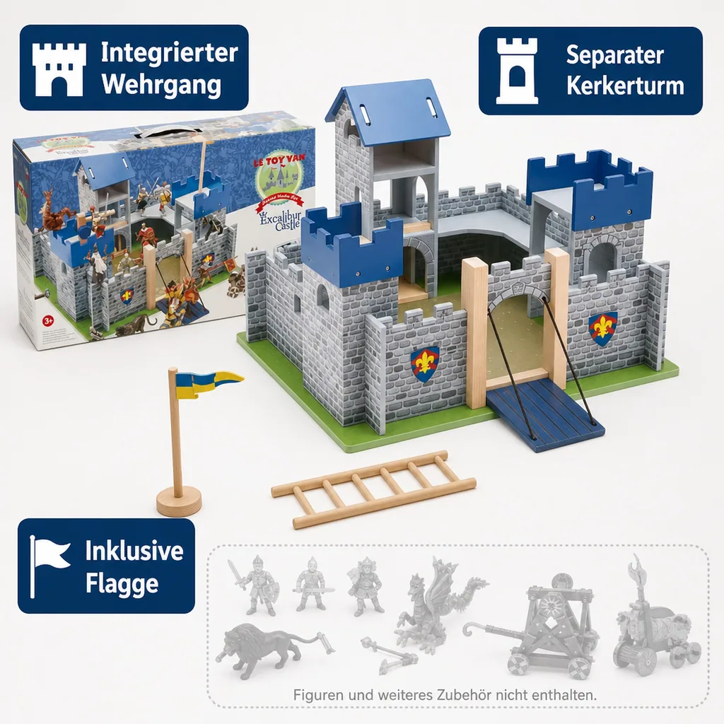 Le Toy Van Ritterburg Excalibur