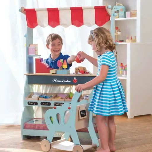 Le Toy Van Verkaufsstand und Café Honeybake