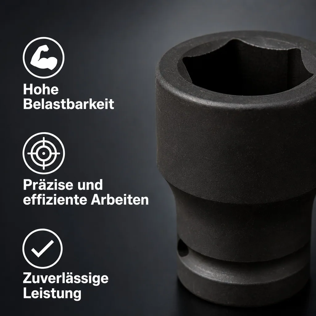 3 4 zoll Innensechskant Nuss, H17, Schlagschrauber Nuss, Cr-Mo