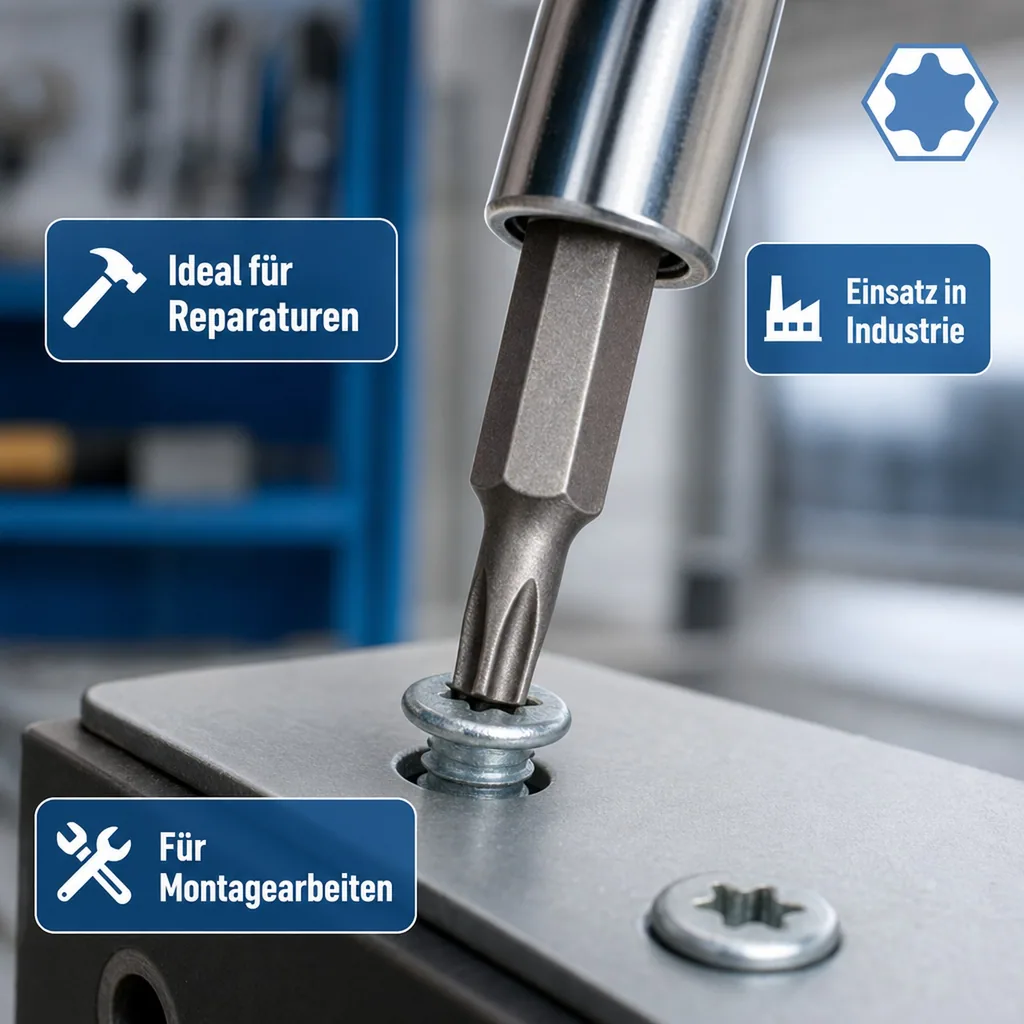 Innensechskant Bit T40, S2 Stahl, 30mm, Werkzeug Bit
