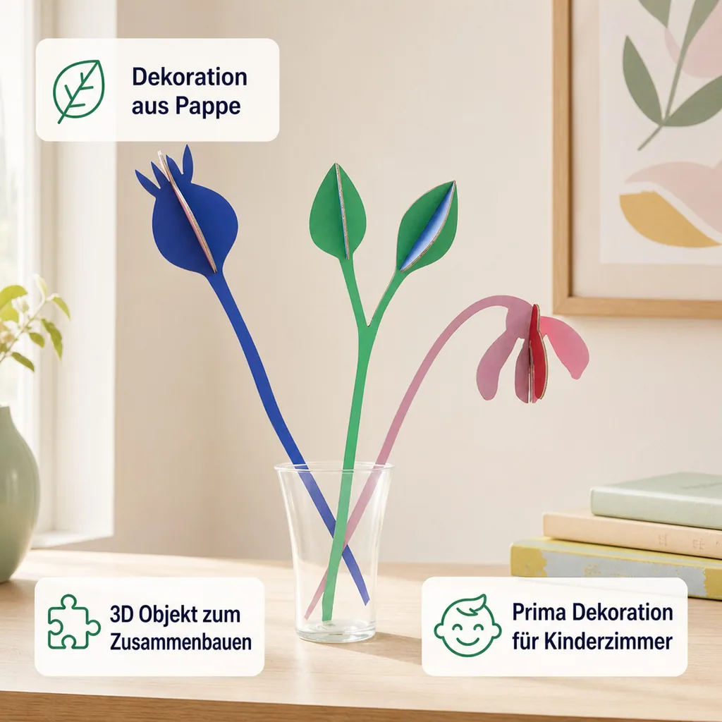 Studio Roof Sommerblumen Pappe