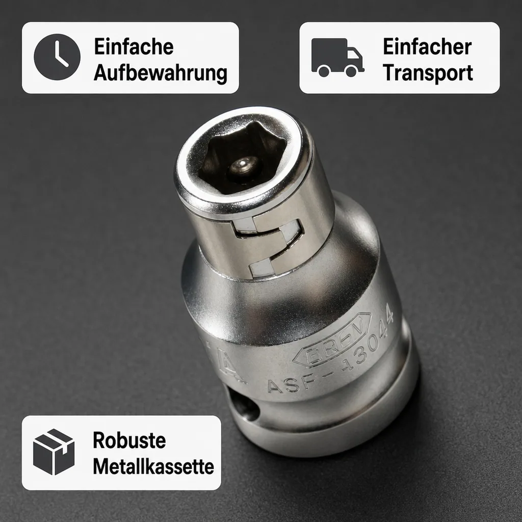Innensechskant Bit Set, S2 Stahl, 3/8 Zoll, T20-T55, Bit Halter Set