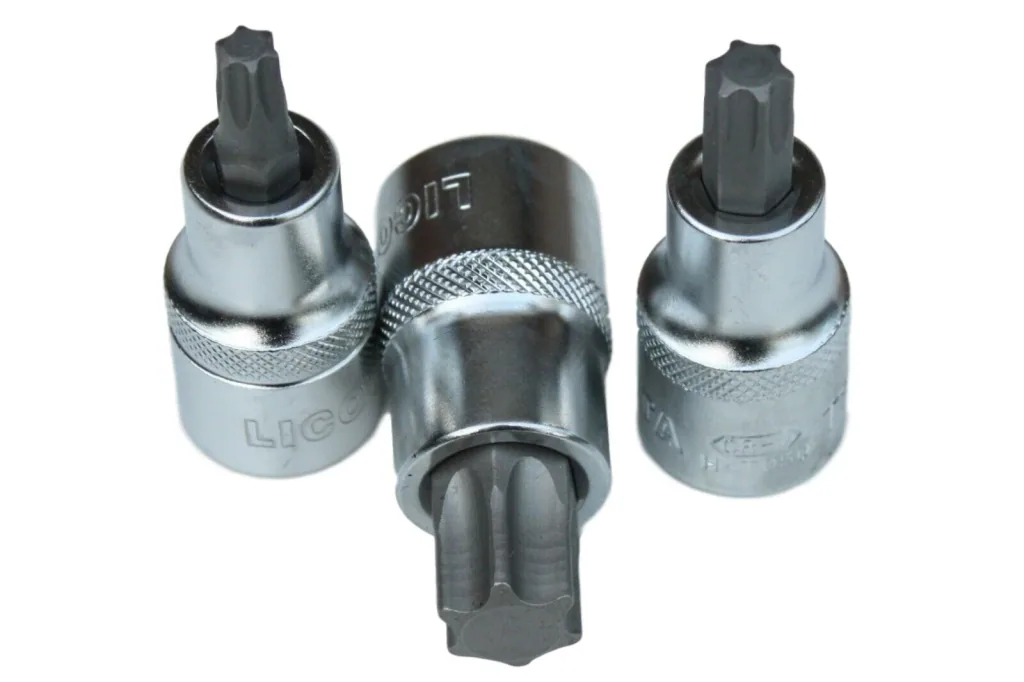 Innensechskant Nuss Set 9tlg, T20-T60, 1/2 Zoll, 55mm, Chrom Vanadium