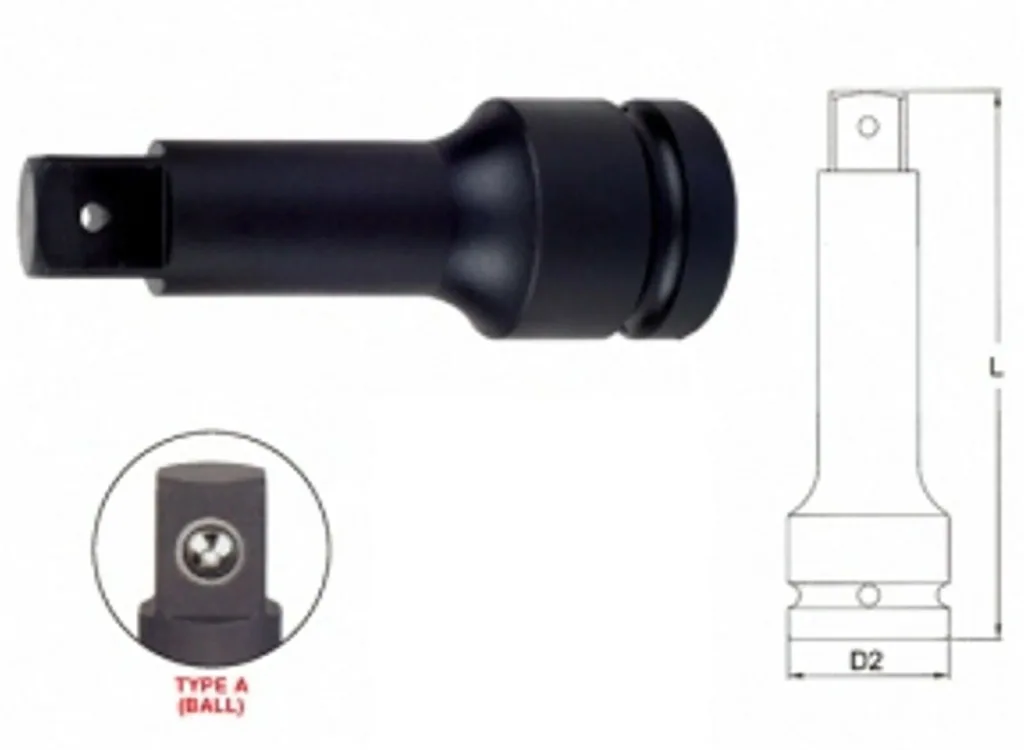 Schlagschrauber Verlängerung, 3/4 Zoll, Cr-Mo, 330mm, Werkzeugverlängerung
