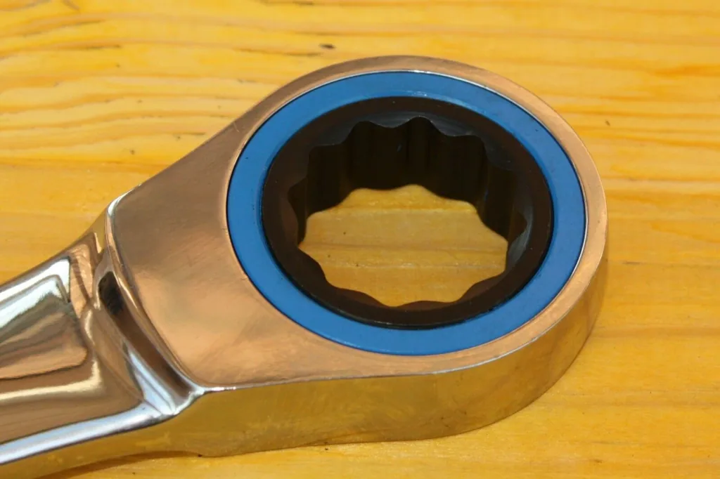 Ratschenschlüssel 22 mm, Ringratschenschlüssel, 72 Zähne, Industrie Qualität