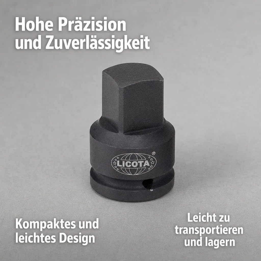 Schlagschrauber Adapter, 1/2 auf 3/4 Zoll, Industrie Qualität
