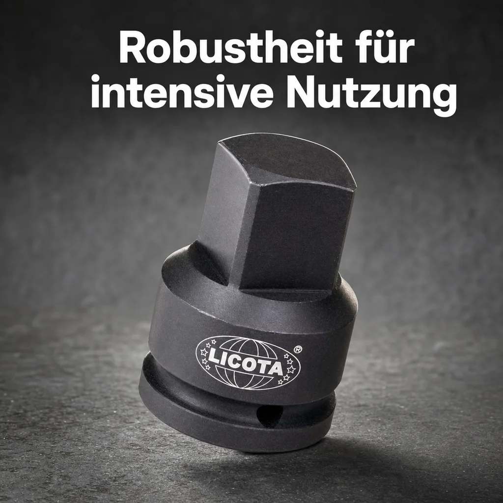 Schlagschrauber Adapter, 1/2 auf 3/8 Zoll, Cr-Mo