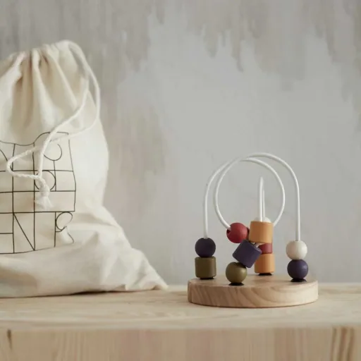 Kids Concept Mini Motorikschleife Neo Kugeln bunt