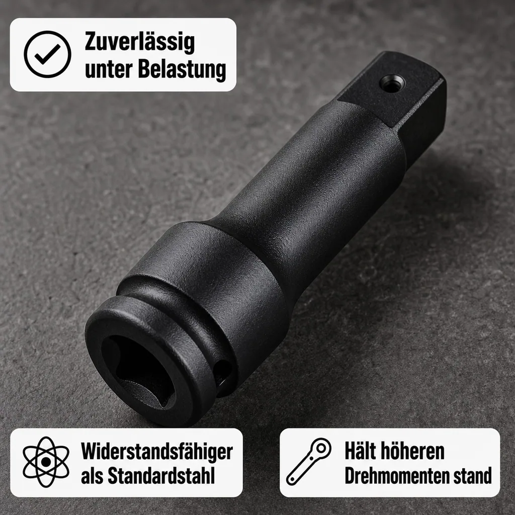 Schlagschrauber Verlängerung, 3/4 Zoll, 200mm, Cr-Mo, Werkzeug Verlängerung