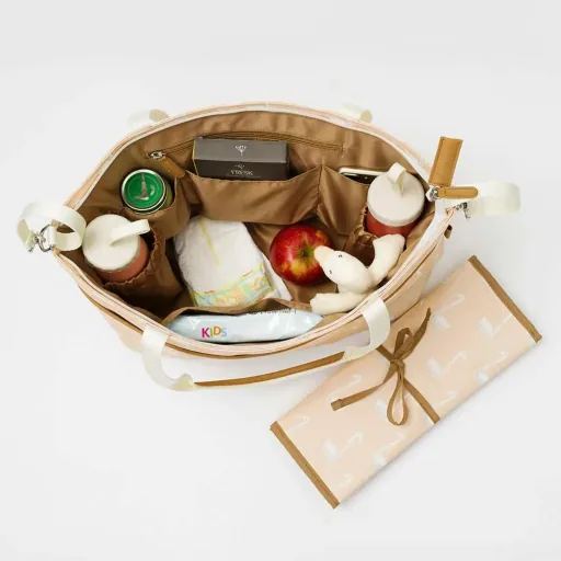 Fresk Wickeltasche Schwäne