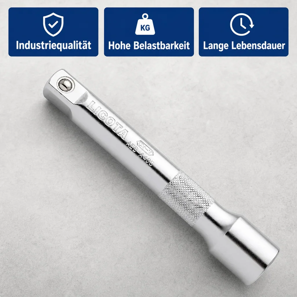 1/2 zoll Verlängerung, Werkzeug, 125mm, CrV