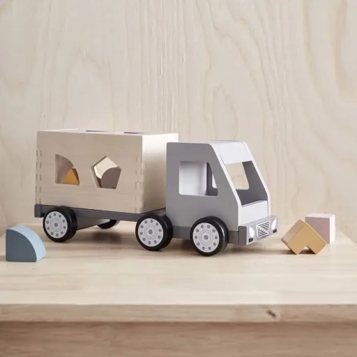 Kids Concept Spielzeug Steckspiel Laster Holz