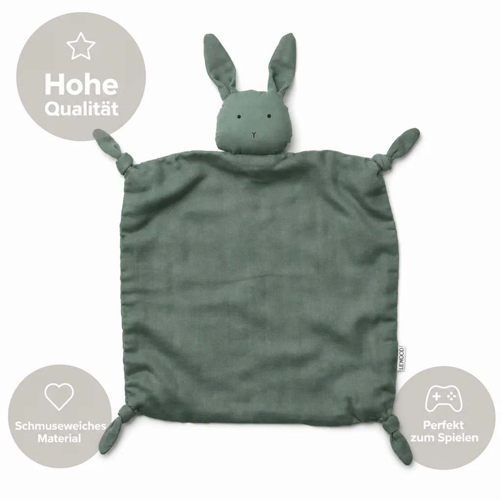 Liewood "Agnete" Schmusetuch Hase peppermint