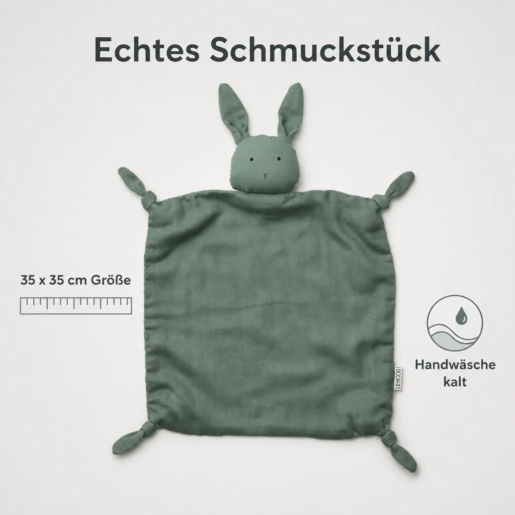 Liewood "Agnete" Schmusetuch Hase peppermint
