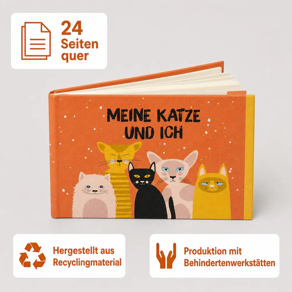 Ava & Yves Erinnerungsbuch "Meine Katze & Ich"